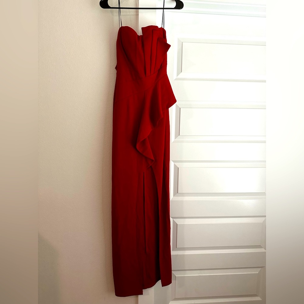 Strapless Formal Dress